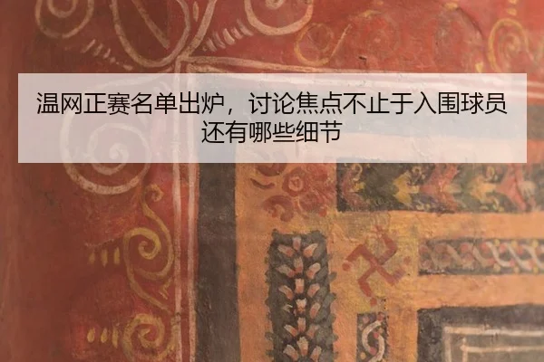温网正赛名单出炉，讨论焦点不止于入围球员还有哪些细节